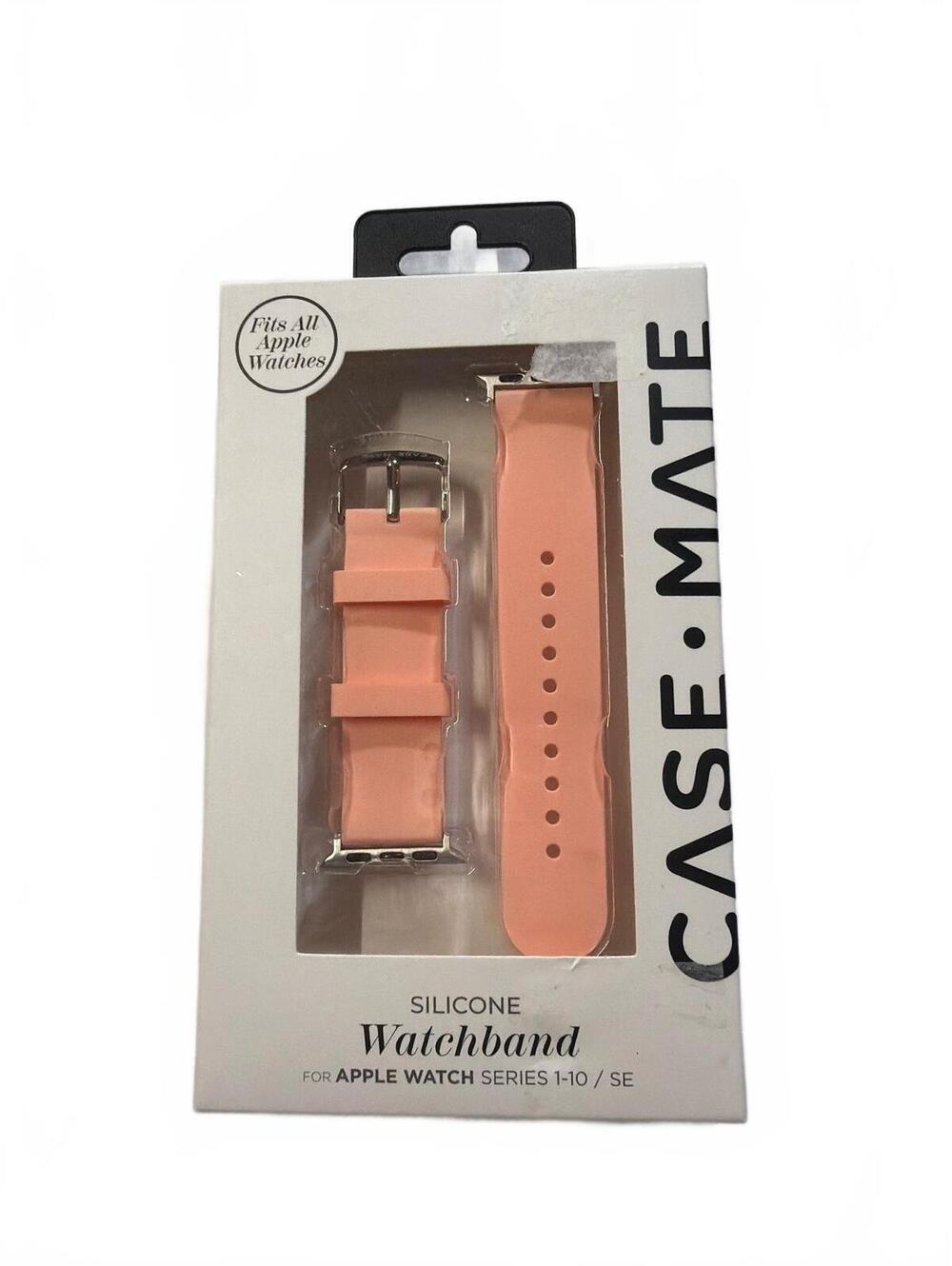 Smart Watch Silicone Watchband Apple Watch Series 1-10 & SE by CASE MATE - Peach